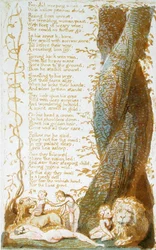 Famishd, Weeping, Weak..., plate 7 from Songs of Innocence, 1789